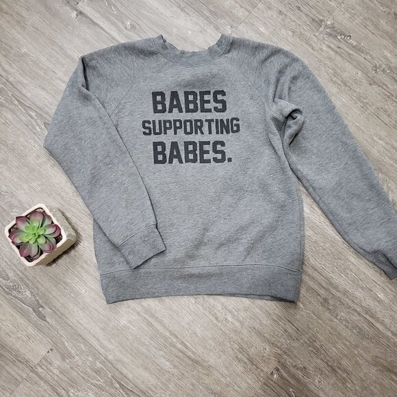 Brunette The Label Babes Supporting Babes Sz XS S - Picture 1 of 8